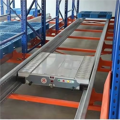 Adjustable Pallet Shuttle Racking System for Heavy Duty Load 1000-1500kg Capacity