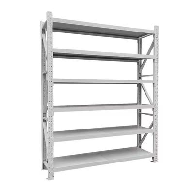Height 0-5m Certificated Warehouse Storage Middle Duty Industrial Shelves 150kg Capacity
