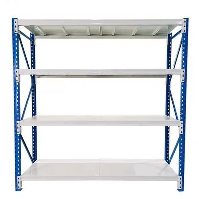 Height 0-5m Certificated Warehouse Storage Middle Duty Industrial Shelves 150kg Capacity