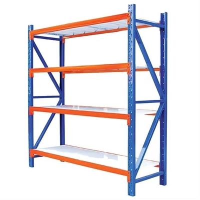 Customized Medium Duty Long Span Rack Shelving For Warehouse Supermarket Store