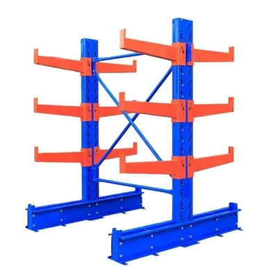 CR 004 Heavy Duty Single/Double Side Cantilever Racking System for Industrial Warehouse