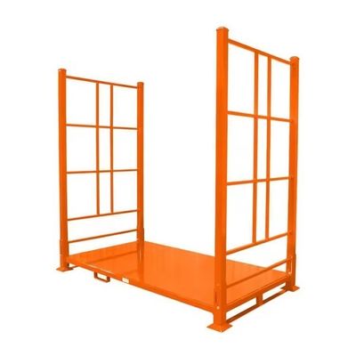 Steel Foldable Powder Coated Durable Tyre Rack For Q235 Material Industrial Warehouse