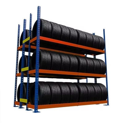 Stackable Steel Truck Tire Rack For Automotive Pallet Racking