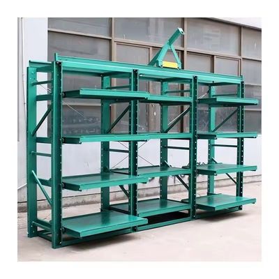 Customizable Storage Solution Heavy-Duty Open Mould Rack with Pulling out Drawer