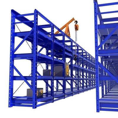 3100*600*2000 Closed Open Powder Coated Mold Rack For Industrial Organization