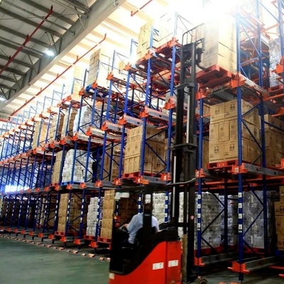 2000*600*2000 Heavy Duty Drive-in/Drive-Through Racking System For Warehouse Storage
