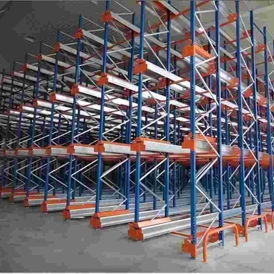 High Density Automatic Warehouse Storage Radio Shuttle Racks For Common Pallet Racking