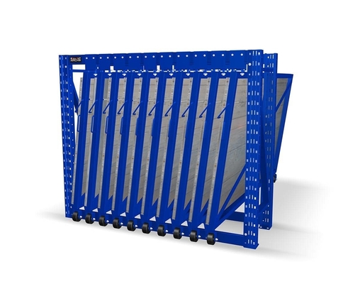 Customized Storage Racks For Vertical Roll Out Sheet Storage Of Metal And Wooden
