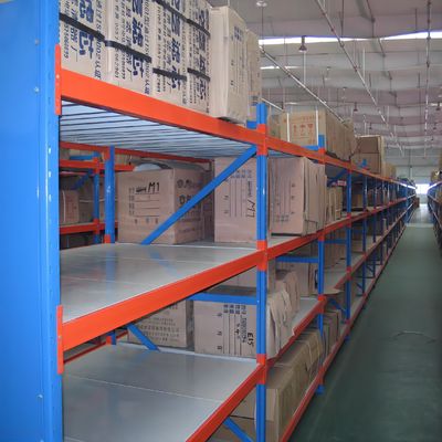 200 USD Support Adjustable Medium Duty Cold-Rolled Steel Shelf Rack Warehouse Supermarket