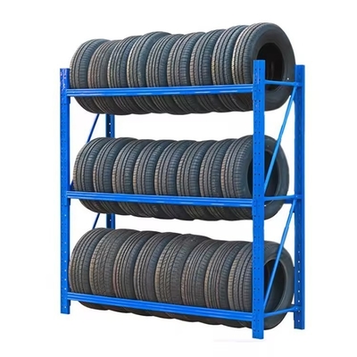 Stackable Steel Truck Tire Rack For Automotive Pallet Racking