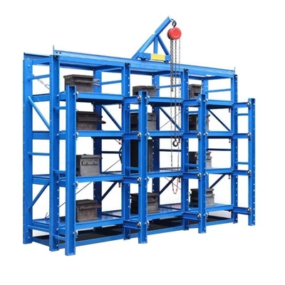 3100*600*2000 Closed Open Powder Coated Mold Rack For Industrial Organization