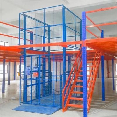 80.000kg Pakket Bruto Gewicht Zwaargewicht Mezzanine Racking System Met Structure