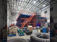 Aanpasbaar vloerdekplatform met Q235B-poedercoating